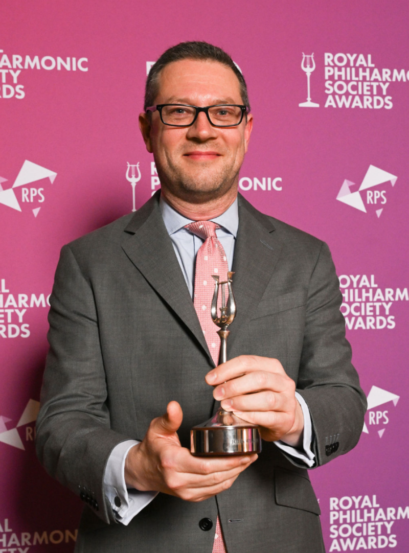 John Wilson wins Royal Philharmonic Society Award